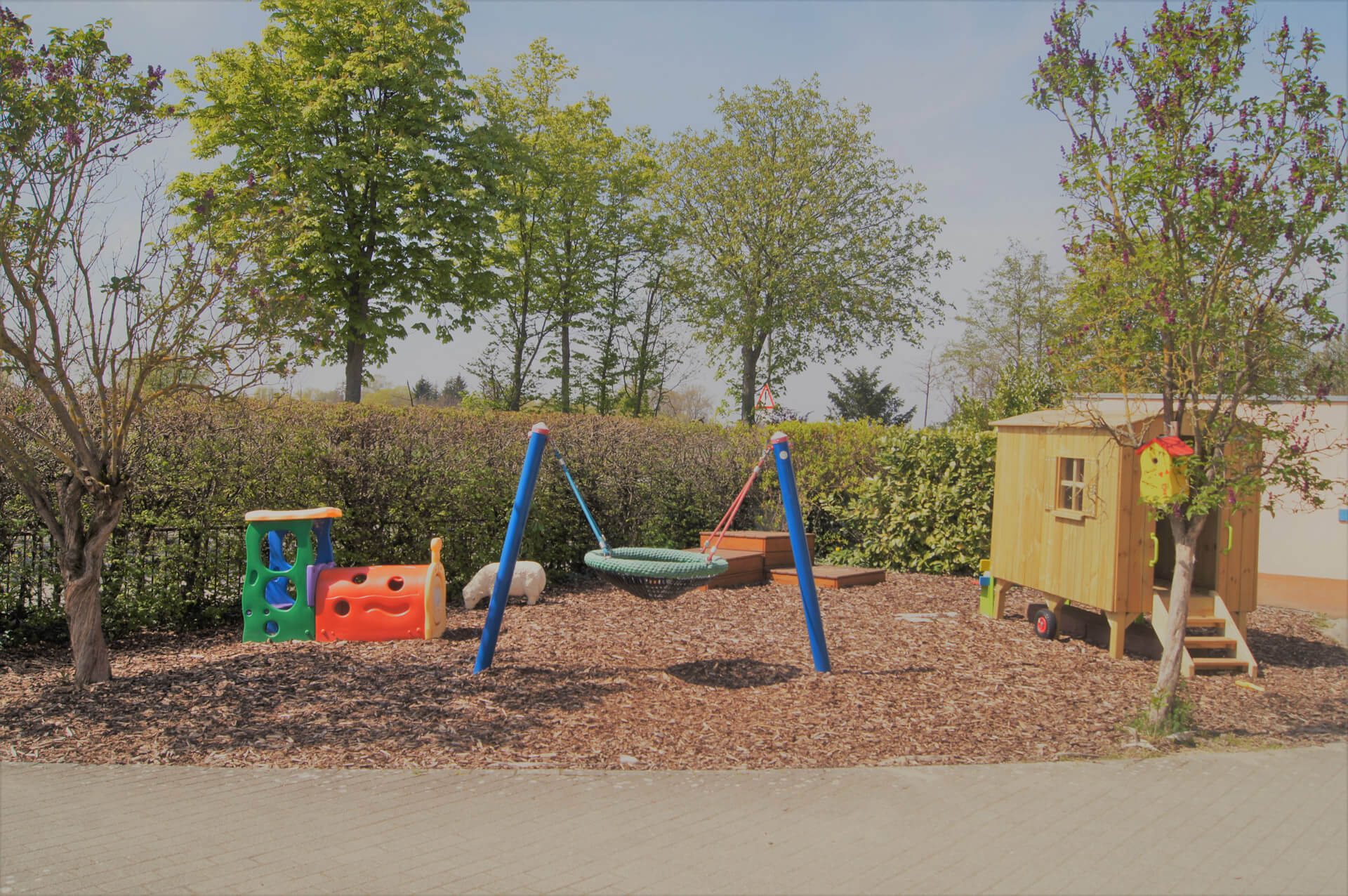 Nestflüchter Groß-Gerau: Hof